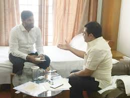 Singh was later admitted to a hospital, while ganesh was suspended on. Mla Shri Kampli Ganesh Met Me At B Z Zameer Ahmed Khan Facebook