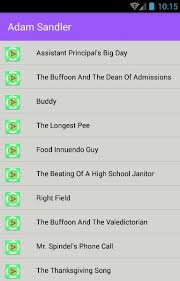 Maybe you would like to learn more about one of these? Adam Sandler Songs Lyrics For Android Apk Download