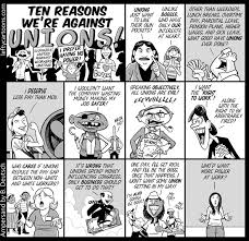 The 10 Silliest Arguments Against Unions In One 10 Panel Cartoon Memes Quotes Argument Silly