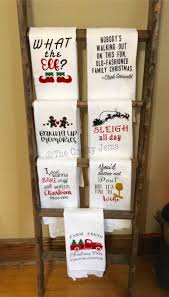 Christmas Holiday Kitchen Towels Flour Sack Tea Towels Etsy In 2020 Holiday Kitchen Towel Christmas Towels Christmas Craft Show