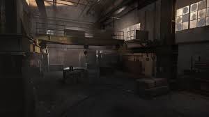 Artstation Warehouse Interior Bobby Rice Black Walls Nestor Post Apocalyptic Art