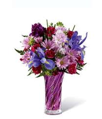 Purple flowers used in bouquets. Natural Purple Field Bouquet At From You Flowers