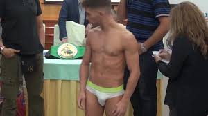 WEIGH IN: weigh in, small bulge in tiny white… ThisVid.com