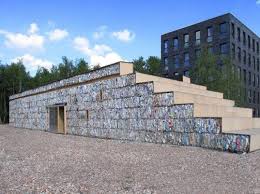 Dratz Dratz Unveil Office Made From Recycled Paper In Essen Germany Building Materials Green Architecture Recycling
