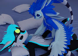 Dutch angel dragon fursuit head