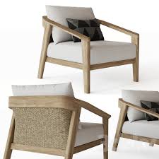 3d Models Arm Chair Malta Teak Lounge Chair Teak Lounge Chair Restoration Hardware Outdoor Furniture Lounge Chair