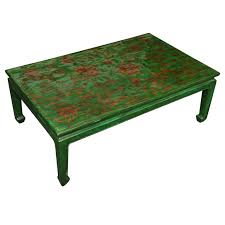 Green Lacquer Coffee Table Coffee Table Green Coffee Tables Vintage Table