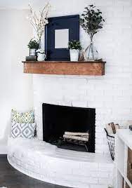Modern Farmhouse Summer Mantel Decorating Ideas Interior Design Summer Mantel Decorating Ideas Farmhouse Interior Design