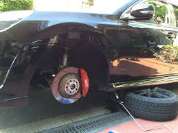 スタッドレスタイヤへ 車
