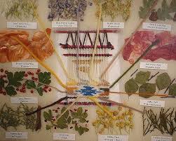12 Plant Navajo Dye Chart How To Dye Fabric Fabric Art