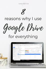 8 Reasons Why I Use Google Drive For Everything Rooms Need Love Google Drive Organization Google Drive Digital Organization