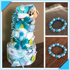 Windeltorte Junge Baby Blue Bar Mit Namensbandchen Geschenk Zur Geburt Taufe Ebay Windeltorte Junge Geschenke Zur Geburt Windeltorte