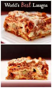 Easy Lasagna Recipe The World S Best Homemade Lasagna Recipe Best Lasagna Recipe Recipes Food