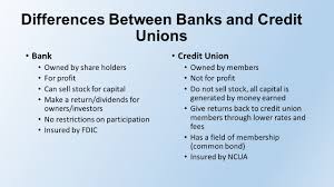 As we already mentioned, banks and credit unions offer similar products and services. Financial Literacy Banks And Credit Unions Role Of A Financial Institution Safe Place To Put Money Investments Loans Help Fuel The Economy Way To Exchange Ppt Download