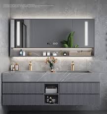 Modern Solid Wood Furniture Bathroom