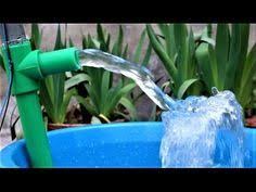 This Is A Different Type Of Water Pump Everyone Can Make It Easily With In Just Five Minutes Enjoy Like Us On Facebook Aquaponics Water Pumps Diy Water Pump