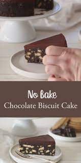No Bake Chocolate Biscuit Cake Recipe Video Recipe Video Desserts Chocolate Biscuit Cake Cooking Recipes Desserts