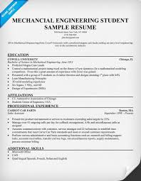 mechanical engineering resume templates