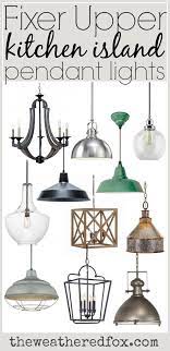 Fixer Upper Lighting For Your Home The Weathered Fox Fixer Upper Kitchen Fixer Upper Kitchen Island Kitchen Island Lighting Pendant