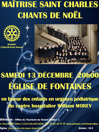 Invitée par le Rotary Chalon Saint-Vincent, la Maîtrise Chalonnaise Saint- Charles chantera le 13 décembre à Fontaines au profit de Doli -  info-chalon.com - Toute l'actualité sur le Grand Chalon et en Saône-et-Loire