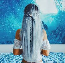 Blue Sea Hair Hair Styles Long Hair Styles Mermaid Hair