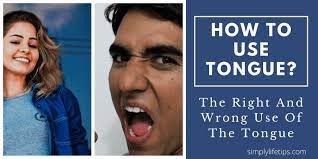 Using his tongue and an incredible piece of technology, this father who lost his eyesight saw his family for the 2 yıl önce. How To Use Your Tongue The Right And Wrong Use Of The Tongue