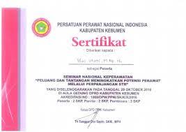 Showing 1 to 5 of 5 entries. Sertifikat Seminar Ppni Pdf