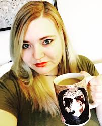 Working from a coffee shop in downtown Birmingham