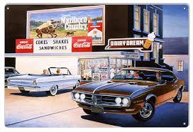 Mustang Hot Rod Reproduction Garage Shop Sign By Jack Schmitt 12x18 Hot Rods Cool Car Drawings Mustang