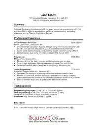 Sample Resume For Java Developer Fresher Unique Sql Developer Resume For Fresher Chronological Resume Template Cover Letter For Resume Chronological Resume