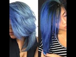 Refresh Faded Blue Hair Youtube