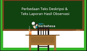 Perbedaan Teks Deskripsi Dan Teks Laporan Hasil Observasi Beserta Penjelasannya Ayo Berbahasa