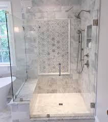 Bench Idea And Shower Head Spray Nozzle In 2020 With Images Small Master Bathroom Master Bathroom Design Bathroom Interior