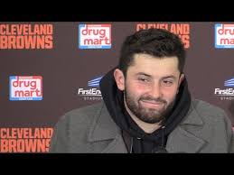 You can check it after a few days, it needs some time to update. Baker Mayfield After Beating Falcons I Woke Up Feeling Real Dangerous Cleveland Com