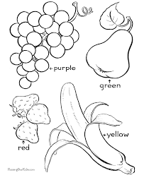 Colors coloring pages for toddlers. Kid Learning Coloring Pages Coloring Home