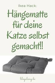 Ikea Hack Die Gemutliche Hangematte Fur Katzen Blogalong De Hangematte Fur Katzen Katzen Katzen Hangematte