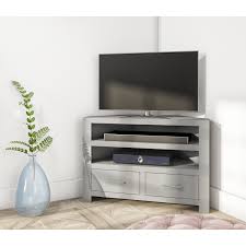 Cherry wood tv stand fits tvs up to 50 in. Grey Corner Tv Unit Tv Up To 36 Windsor Furniture123