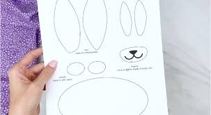 Free printable easter bunny ears pattern. Easy Paper Bag Bunny Craft With Free Template