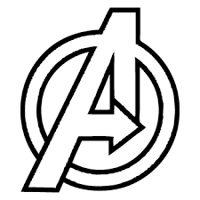 Download and print free the avengers symbol coloring pages. Avengers Logo Decal Avengers Logo Avengers Drawings Avengers Painting