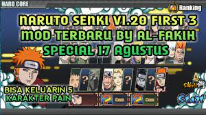 Naruto senki final is new fighting game in which player fight in beautiful villages and can collect coins. Download Naruto Senki V1 22 Full Karakter Naruto Senki V1 22 Mod Apk Platinmods Com Android Ios Mods Mobile Games Apps Download Naruto Senki Tlf The Last Fixed 1 22 Mod Apk
