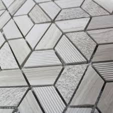 Mosaique Sol Mur En Wooden Hexagone Marble Carrelage Mosaique Carrelage Mosaique Carrelage Mosaique En Marbre