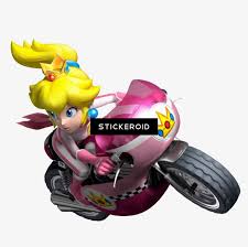 You don't have to wait your turn. Super Mario Kart Princess Peach Mario Kart Motorcycle Png Image Transparent Png Free Download On Seekpng