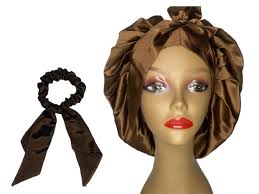 Silk Satin Bonnet, Silk Satin Bonnet, Silk Satin Bonnet for Hair, Silk  Bonnet for Sleeping, Silk Satin Bonnet With Tie, Hair Bonnets