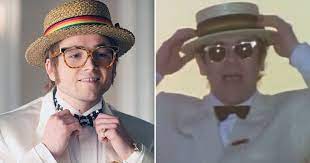 Maybe you would like to learn more about one of these? Elton John S I M Still Standing Music Video From Rocketman Popsugar Entertainment