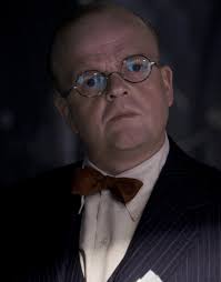 I found a picture of a man who bears a striking resemblance to Arnim Zola's  actor in Captain America the First Avenger. Picture taken at Fred's market  restaurant in Riverview Florida. Below