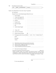 Masih untuk kasus yang sama yaitu untuk permohonan beasiswa atau untuk pendaftaran sekolah anak. Form Beasiswa Ppa