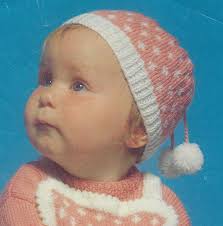 Original Vintage Patons Knitting Pattern 1803: Baby Clothes Outfits Rompers  Jumper Hat Bootees in 4-ply for Chests 18-20ins. Reborn.