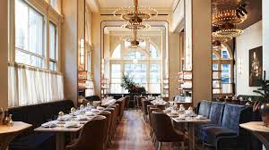 For restaurants with greeting or waiting areas…this area, by necessity. Inside The Design Of Nyc S Most Stylish New Restaurant Architectural Digest