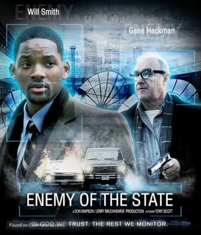 Enemy Of The State (1998) movie cover