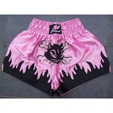Muay Thai Boxing Shorts Women S Xl Pink Kitty Thaiboxhose On Ebid United Kingdom 146136613 Boxing Shorts Thai Boxing Shorts Women